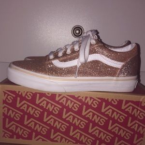 Rose gold vans